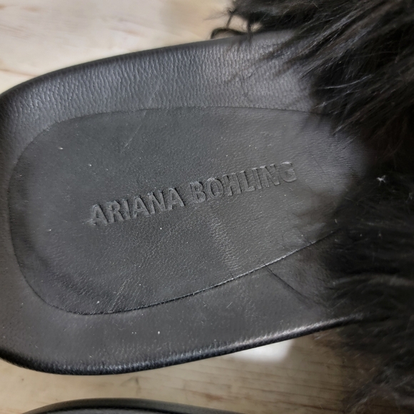 Ariana Bohling Suri alpaca slide sandals - Picture 12 of 12